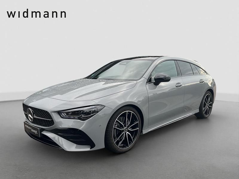 Grau Gebraucht 2025 Mercedes CLA200 Shooting Brake Night Kombi | 43.380 € - Bild 1/4