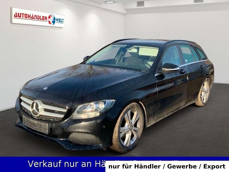 Schwarz Gebraucht 2015 Mercedes C220 Kombi | 7.999 € (Superpreis) - Bild 1/3