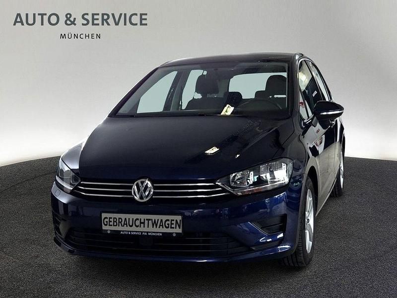 Blau Gebraucht 2017 VW Golf Sportsvan Comfortline Van / Kleinbus | 13.960 € (Guter Preis) - Bild 1/4
