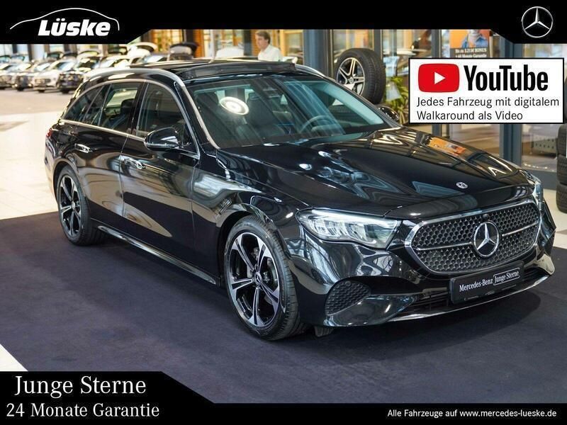 Lack obsidianschwarz Gebraucht 2024 Mercedes E220 Avantgarde Kombi | 49.900 € (Fairer Preis) - Bild 1/4