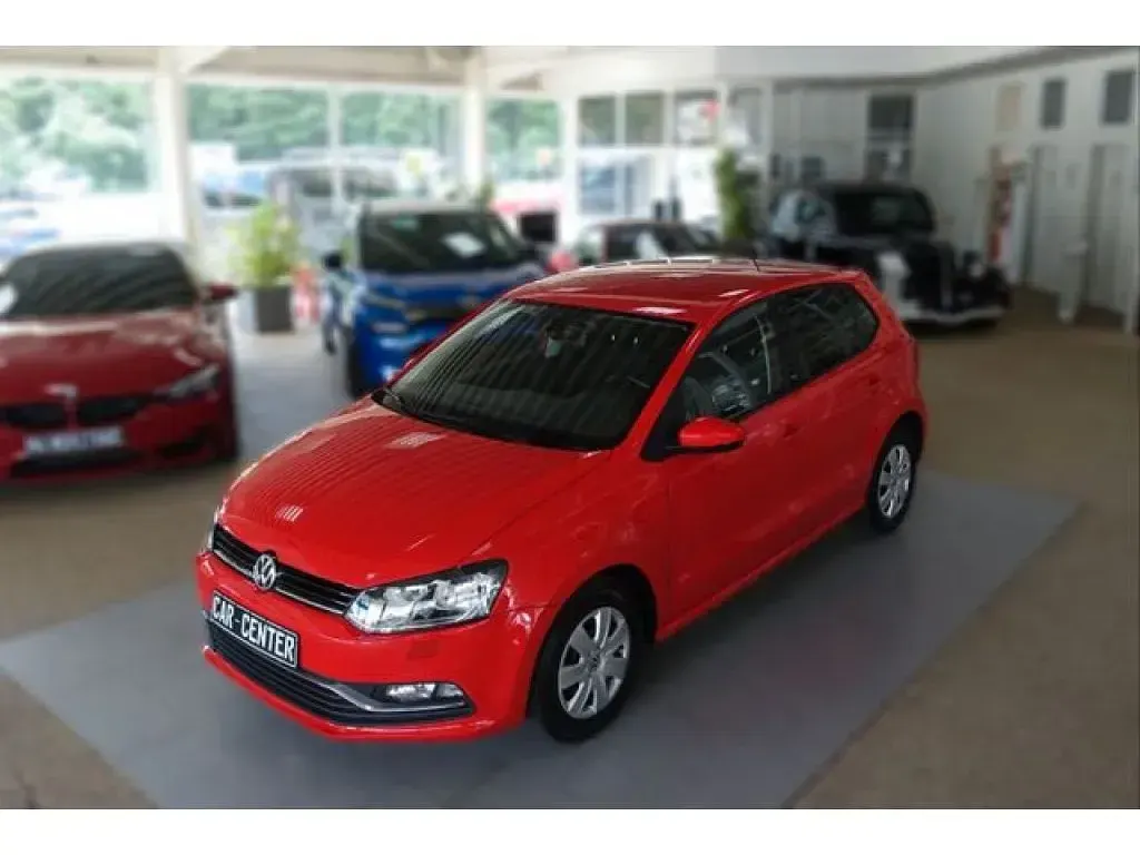Gebraucht VW Polo Sound 75 PS (55 kW) 2017 Flashrot Kleinwagen