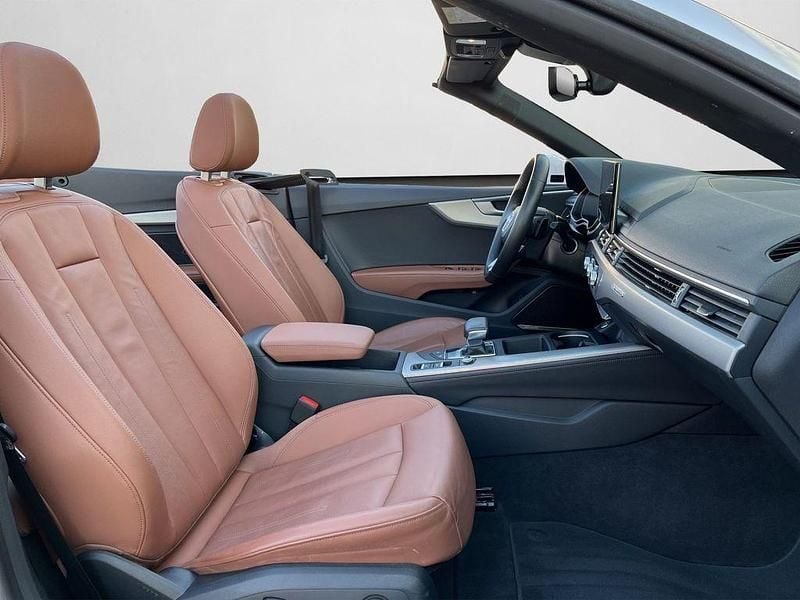 Gebraucht Audi A5 Cabriolet S-Line 204 PS (150 kW) 2022 Ibisweiß/verdeck grau Cabrio