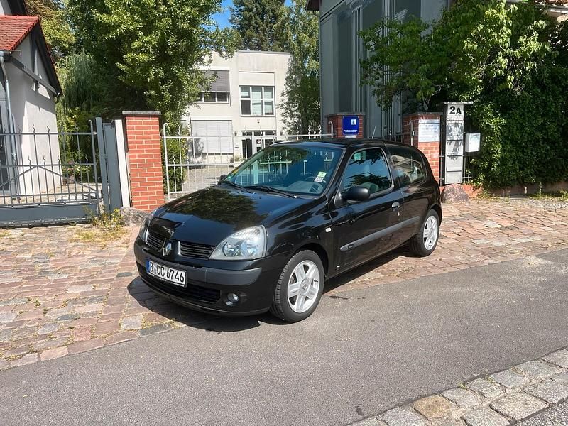 Schwarz Gebraucht 2004 Renault Clio II Kleinwagen | 1.500 € - Bild 1/4
