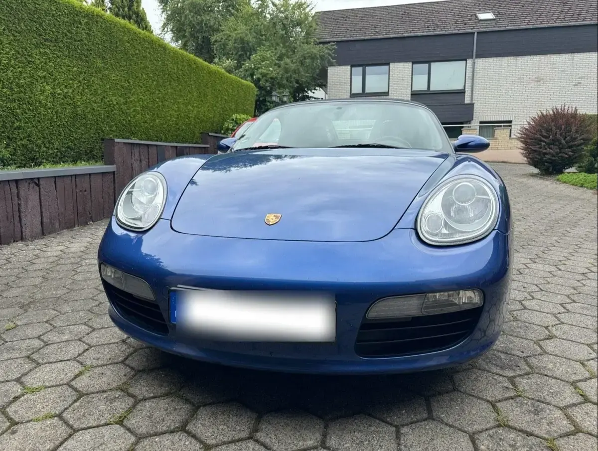 Gebraucht Porsche Boxster 245 PS (180 kW) 2007 Blau Cabrio