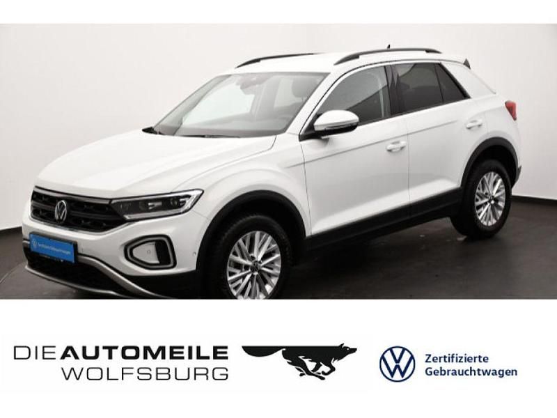 Pure white Gebraucht 2024 VW T-Roc Life SUV | 21.990 € (Guter Preis) - Bild 1/4