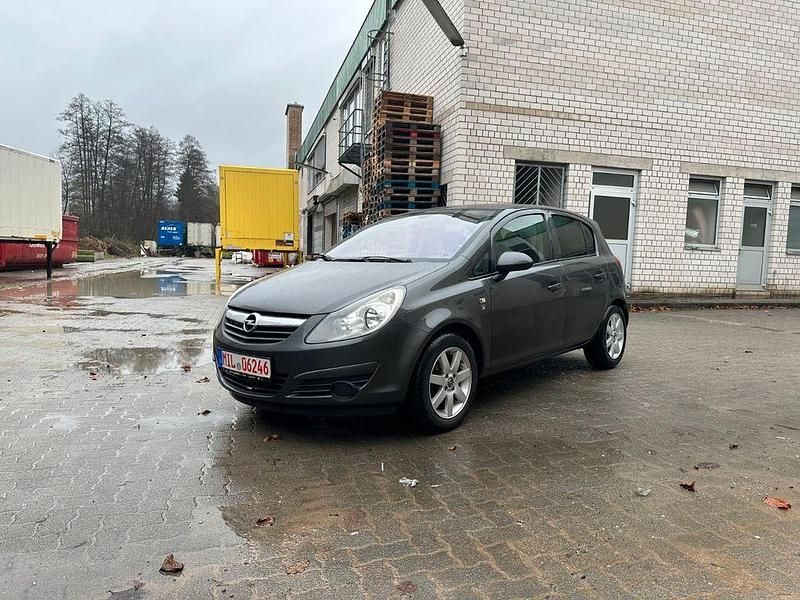 Gebraucht Opel Corsa Edition 69 PS (50 kW) 2010 Grau Kleinwagen
