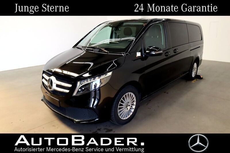 9197 obsidianschwarz Gebraucht 2023 Mercedes V300 Van / Kleinbus | 58.415 € (Superpreis) - Bild 1/4