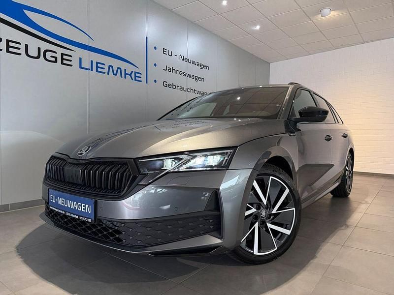 Grau Neu 2025 Skoda Octavia SportLine Kombi | 35.990 € (Etwas zu teuer) - Bild 1/4