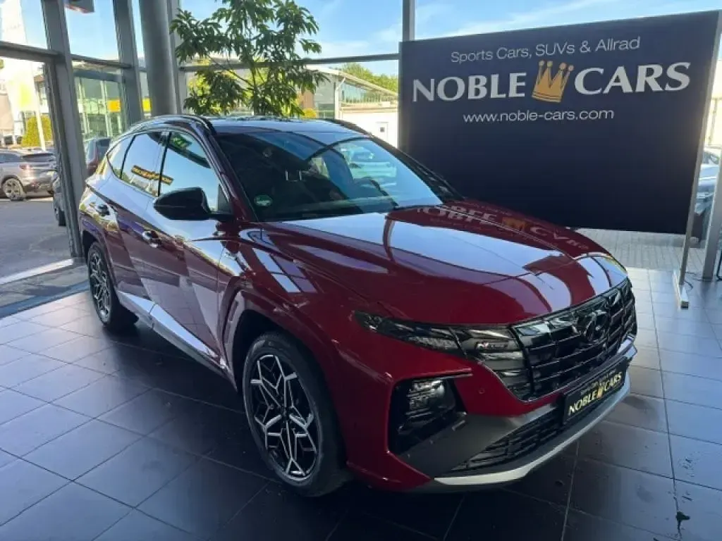 Gebraucht Hyundai Tucson N Line 265 PS (194 kW) 2021 Sunset red SUV
