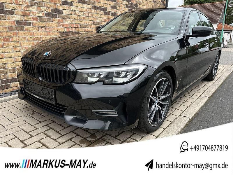 Schwarz Gebraucht 2022 BMW 320 Sport Line Limousine | 27.999 € (Fairer Preis) - Bild 1/4