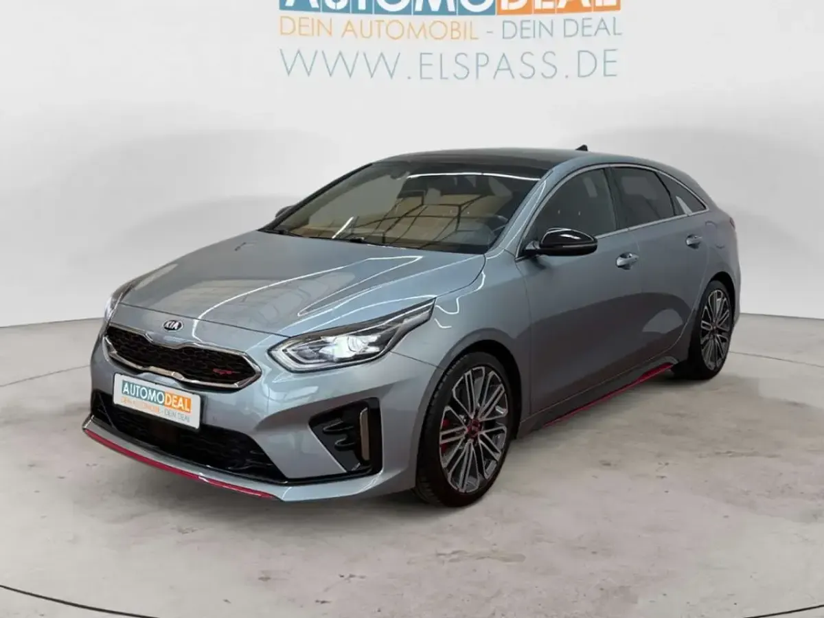 Gebraucht Kia ProCeed GT 204 PS (150 kW) 2019 Css) lunarsilber met. (silber Kombi