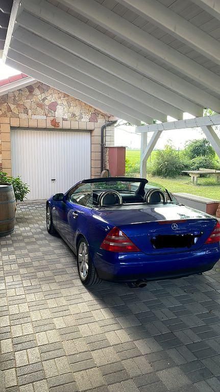 Blau Gebraucht 1997 Mercedes SLK200 Cabrio | 1.900 € (Superpreis) - Bild 1/1