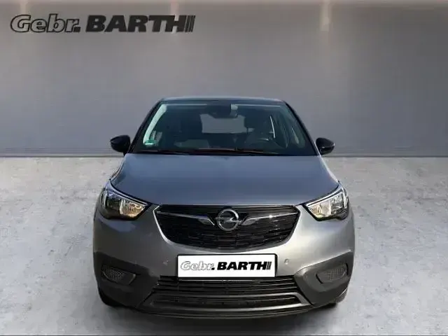 Gebraucht Opel Crossland Edition 110 PS (80 kW) 2019 Kontrast grau/quarz silber (metallic) SUV