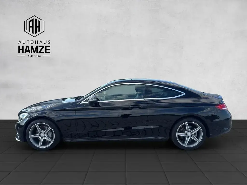 Gebraucht Mercedes C180 AMG line 156 PS (114 kW) 2016 Schwarz Coupé