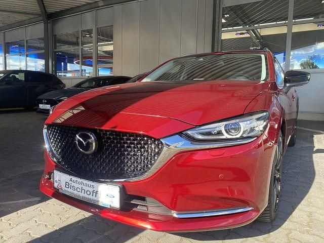 Gebraucht Mazda 6 Homura-Line 194 PS (142 kW) 2023 Rot Kombi