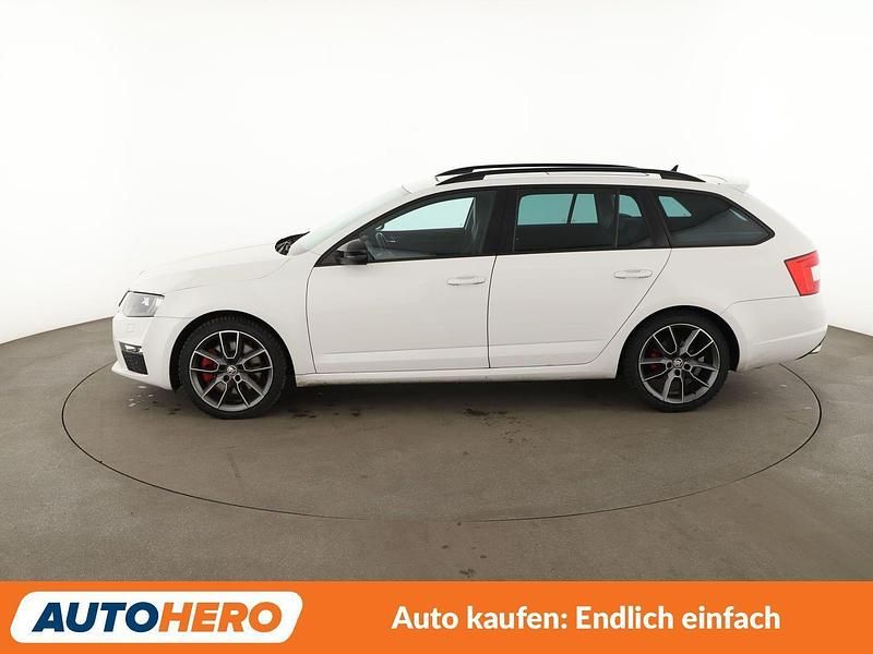 Gebraucht Skoda Octavia RS 220 PS (161 kW) 2015 Weiß Kleinwagen