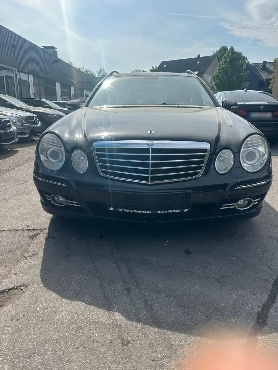 Brugt Mercedes E320 2008 Sort Stationcar