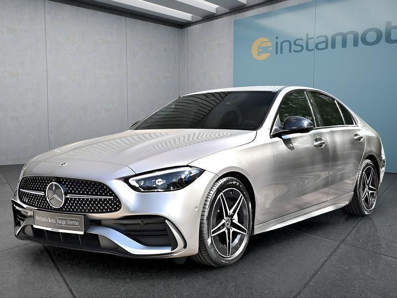 Silber Gebraucht 2024 Mercedes C300 Limousine | 46.749 € (Fairer Preis) - Bild 1/4
