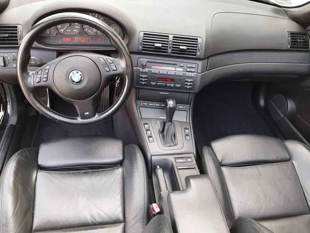 Gebraucht BMW 320 Cabriolet Sport Line 170 PS (125 kW) 2003 Schwarz Cabrio