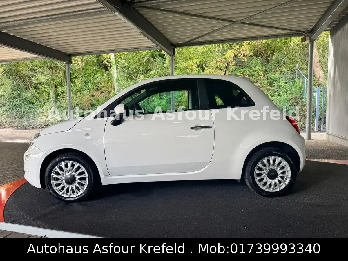 Gebraucht Fiat 500 Lounge 69 PS (50 kW) 2020 Weiß Kleinwagen