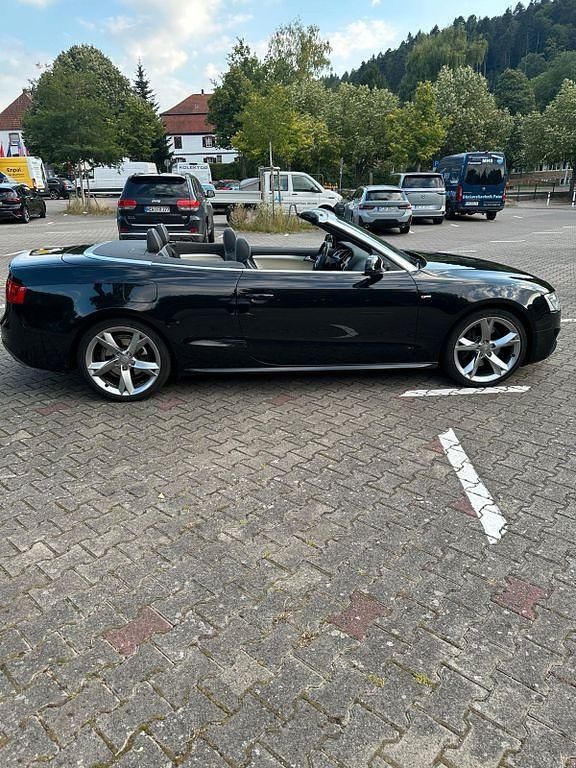 Gebraucht Audi A5 Cabriolet S-Line 245 PS (180 kW) 2012 Schwarz Cabrio