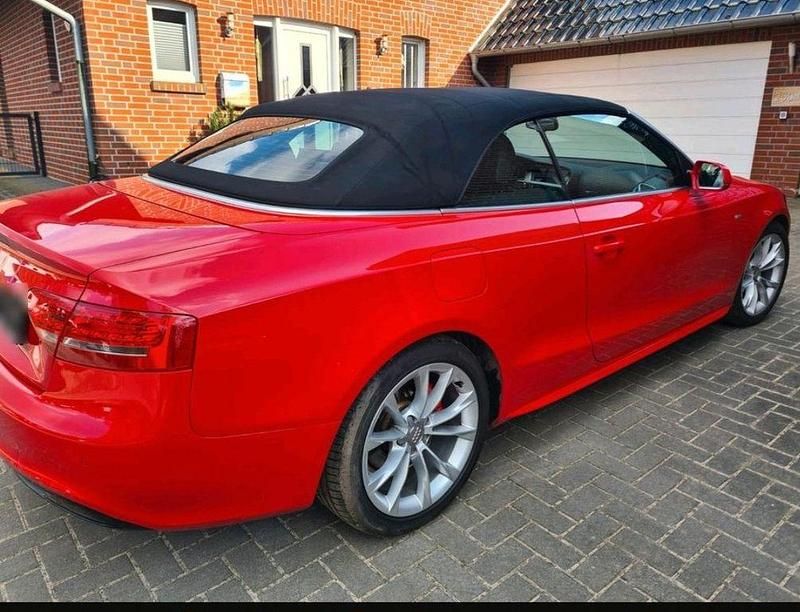 Gebraucht Audi A5 Cabriolet S-Line 170 PS (125 kW) 2010 Rot Cabrio