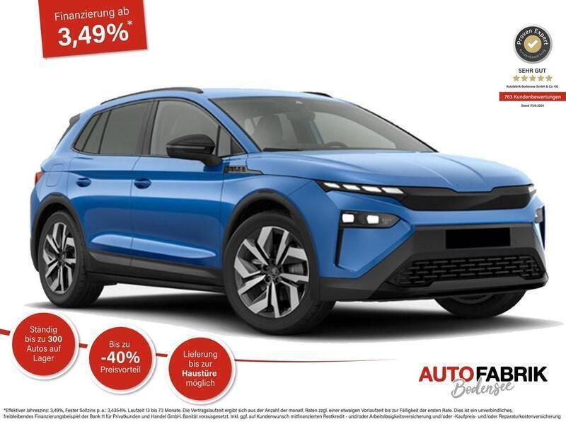 Energyblau Neu 2025 Skoda Elroq SportLine SUV | 40.890 € (Fairer Preis) - Bild 1/2