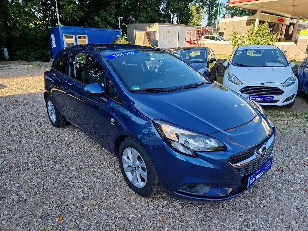 Gebraucht Opel Corsa 90 PS (66 kW) 2017 Blau Kleinwagen