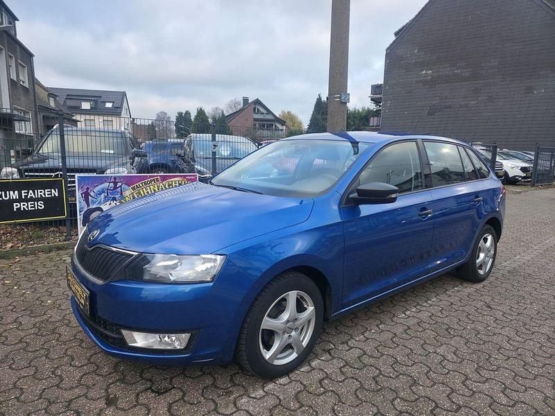 Blau Gebraucht 2015 Skoda Rapid Limousine | 7.990 € (Fairer Preis) - Bild 1/4