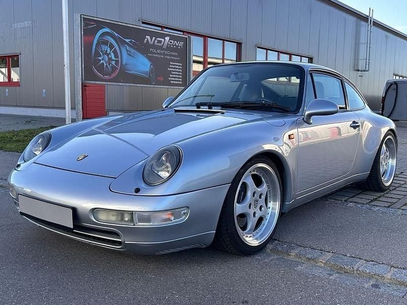 Polarsilber Gebraucht 1994 Porsche 911 Carrera Coupé | 49.490 € - Bild 1/4