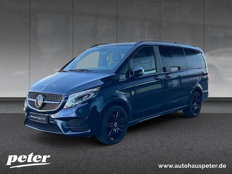 Cavansitblau metallic Gebraucht 2022 Mercedes V250 AMG Van / Kleinbus | 53.990 € (Fairer Preis) - Bild 1/4