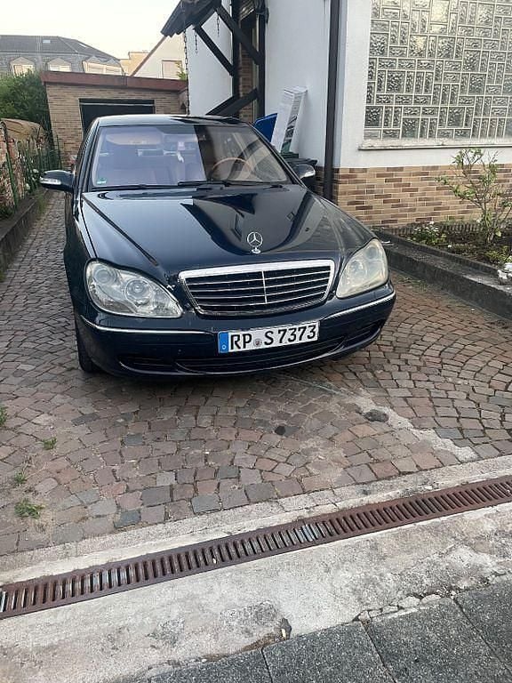 Blau Gebraucht 2002 Mercedes S500 Limousine | 4.800 € (Superpreis) - Bild 1/4