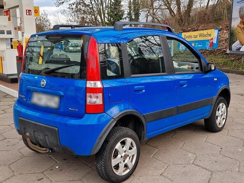 Gebraucht Fiat Panda 4x4 70 PS (51 kW) 2006 Blau Kleinwagen