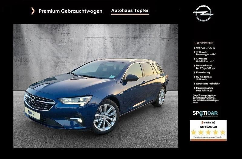 Blau Gebraucht 2021 Opel Insignia Elegance Kombi | 18.950 € (Etwas zu teuer) - Bild 1/4