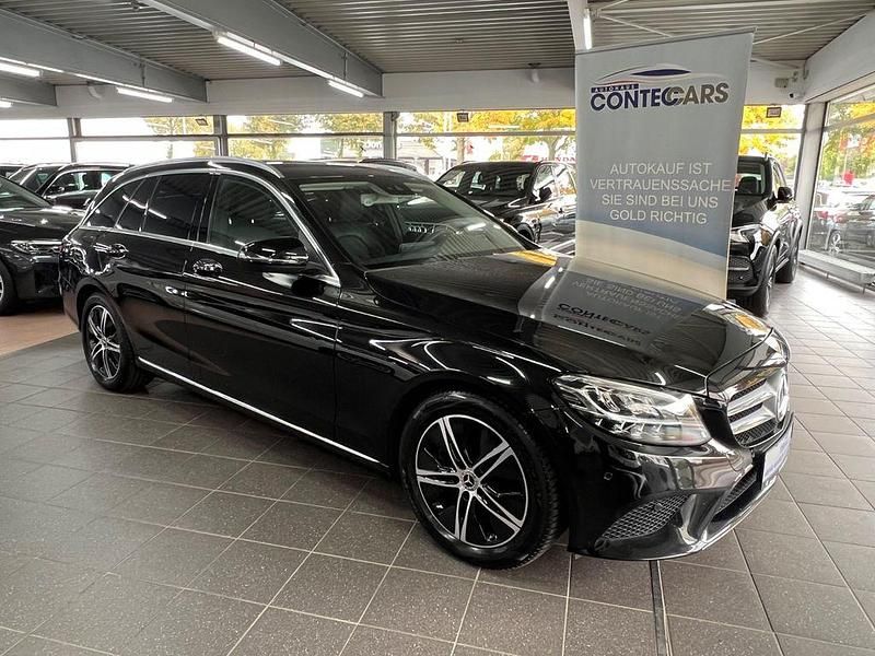 Schwarz Gebraucht 2020 Mercedes C220 Advanced Kombi | 24.400 € (Guter Preis) - Bild 1/4