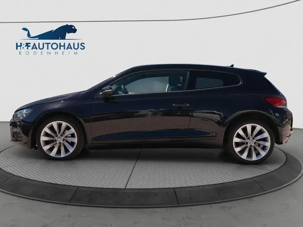 Używany VW Scirocco Team 122 KM (89 kW) 2010 Czarny Coupe