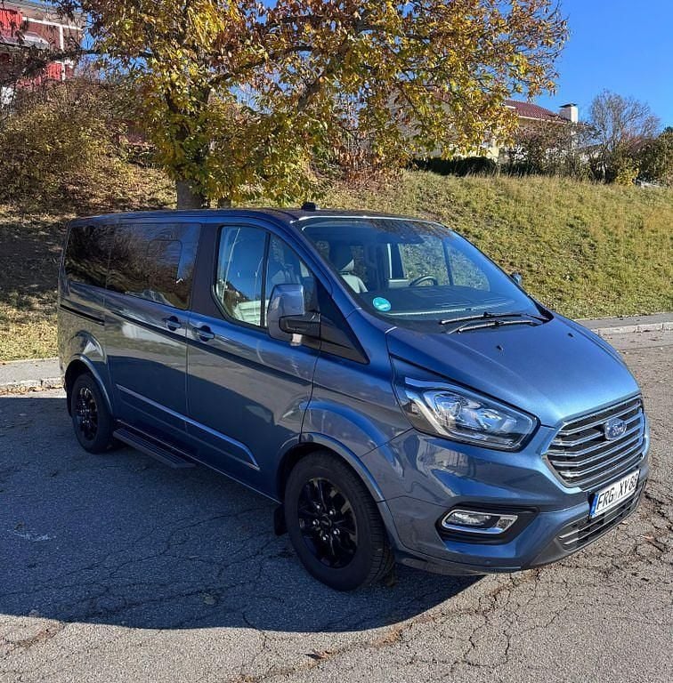 Blau Gebraucht 2023 Ford Tourneo Custom Van | 38.000 € (Guter Preis) - Bild 1/4