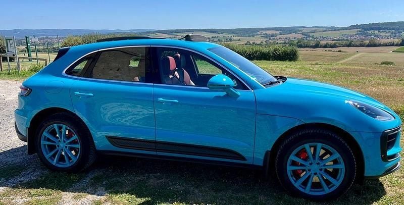 Blau Gebraucht 2023 Porsche Macan S SUV | 79.900 € (Fairer Preis) - Bild 1/4