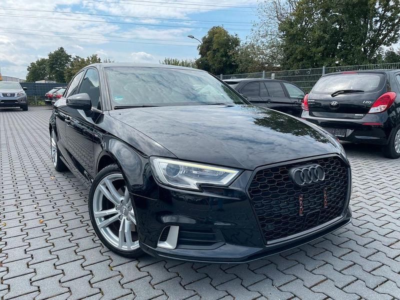 Schwarz Gebraucht 2016 Audi A3 S-line plus Limousine | 13.999 € (Fairer Preis) - Bild 1/4