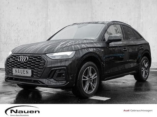 Mythosschwarz metallic Gebraucht 2023 Audi Q5 Sportback S-Line SUV | 33.850 € (Superpreis) - Bild 1/3