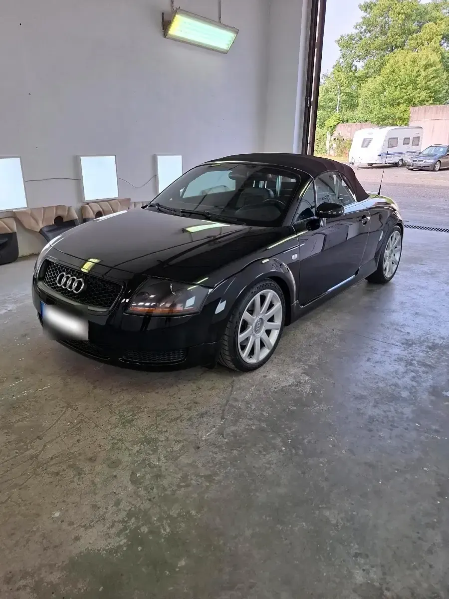 Gebraucht Audi TT Roadster S-Line 180 PS (132 kW) 2003 Schwarz Cabrio
