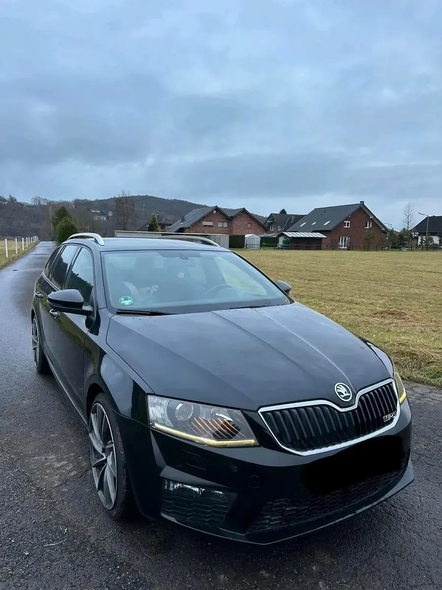 Gebraucht Skoda Octavia vRS 184 PS (135 kW) 2013 Schwarz Kombi