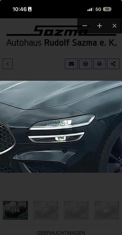 Gebraucht Genesis G70 245 PS (180 kW) 2025 Schwarz Limousine