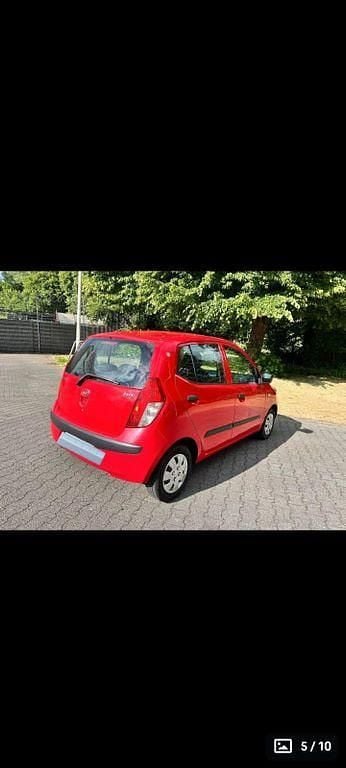 Gebraucht Hyundai i10 67 PS (49 kW) 2008 Rot Kleinwagen