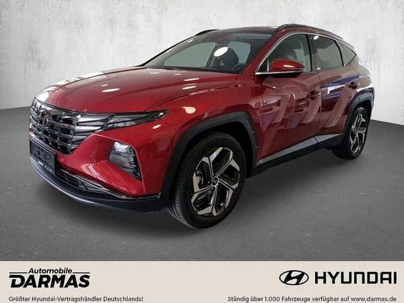 Rot Gebraucht 2021 Hyundai Tucson Trend SUV | 24.990 € (Guter Preis) - Bild 1/4
