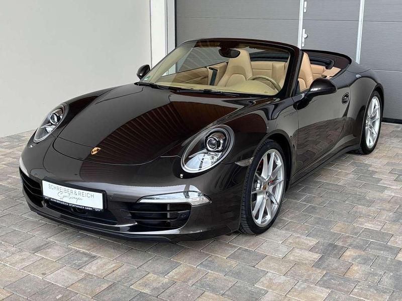 Anthrazitbraunmetallic Gebraucht 2013 Porsche 991 Cabrio | 104.900 € (Fairer Preis) - Bild 1/4