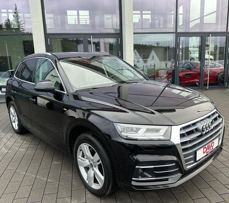 Schwarz Gebraucht 2020 Audi Q5 S-Line SUV | 31.991 € (Guter Preis) - Bild 1/4