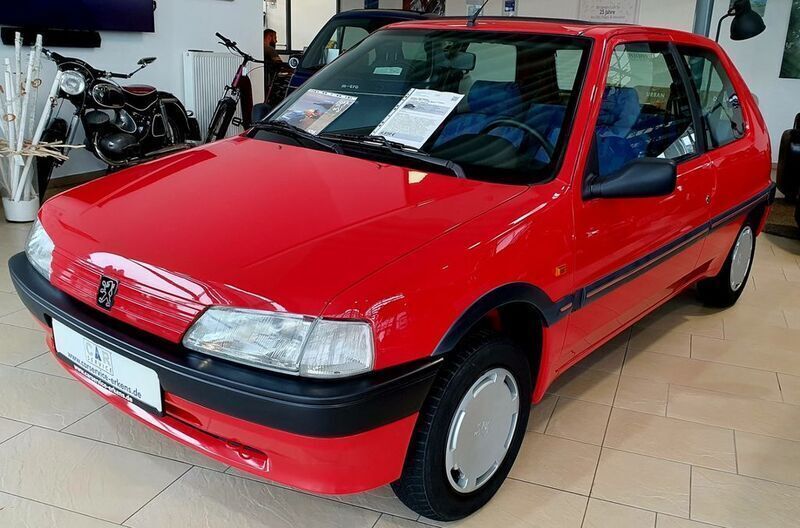 Gebraucht Peugeot 106 60 PS (44 kW) 1995 Rot Kleinwagen