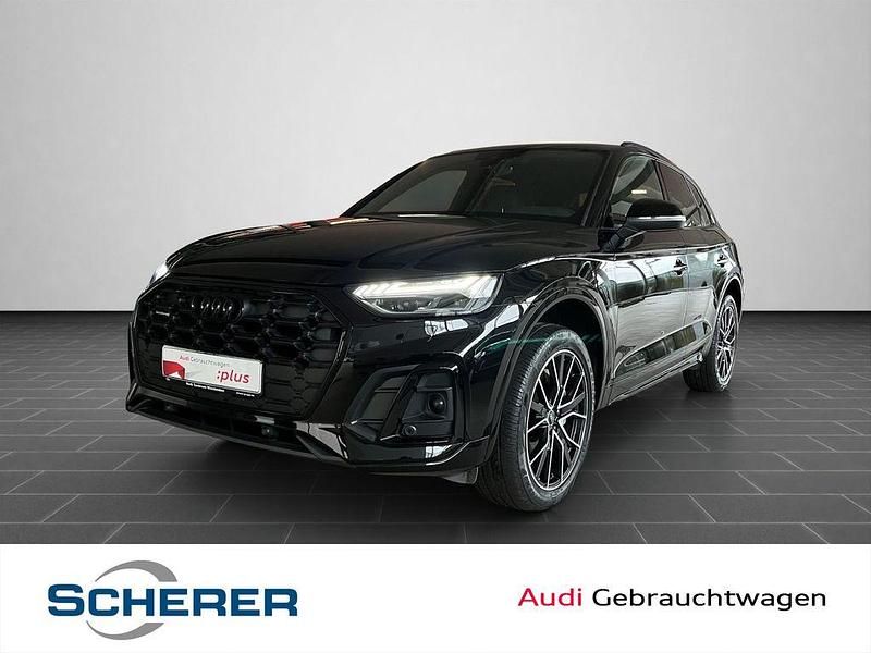 Mythosschwarz metallic (metallic) Gebraucht 2021 Audi Q5 S-Line SUV | 38.890 € (Guter Preis) - Bild 1/4