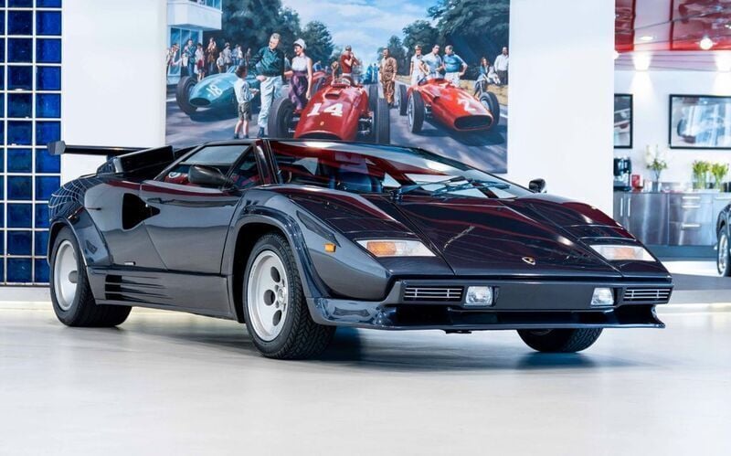 Blau Gebraucht 1988 Lamborghini Countach | 929.950 € - Bild 1/4